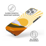 Colorblock Sunset iPhone Case - Creamcy Cases