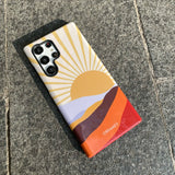 Colorblock Sunset Samsung Galaxy Case - CREAMCY