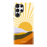 Colorblock Sunset Samsung Galaxy Case - Creamcy Cases