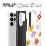 Colorful Flowers Market Samsung Galaxy Case - Creamcy Cases