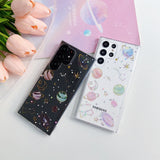 Colorful Stars & Planets Clear Case - Creamcy Cases