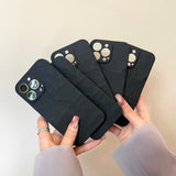 Cool Black Wrinkled iPhone Case - Creamcy Cases
