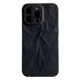 Cool Black Wrinkled iPhone Case - Creamcy Cases