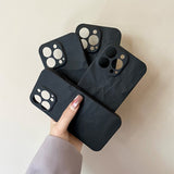 Cool Black Wrinkled iPhone Case - Creamcy Cases