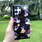 Cute Astronaut Pattern Samsung Galaxy Case - CREAMCY