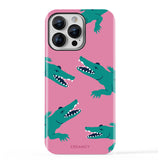 Cute Crocodile Pattern iPhone Case - Creamcy Cases