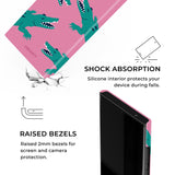 Cute Crocodile Pattern Samsung Galaxy Case - Creamcy Cases