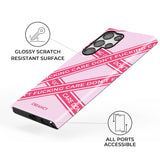 Don't F Care Irregular Stripe Samsung Galaxy Case - Creamcy Cases