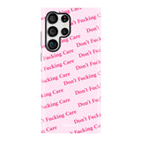 Don't F Care Samsung Galaxy Case - Creamcy Cases