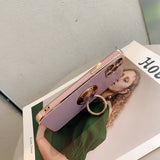 Elegant Electroplating Samsung Galaxy Case w/ Ring Holder - Creamcy Cases