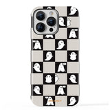 Ghost Checkered iPhone Case - CREAMCY