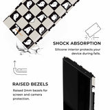 Ghost Checkered Samsung Galaxy Case - CREAMCY