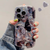 Gothic Midnight Butterfly iPhone Case - CREAMCY