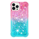 Gradient Color Moving Glitter iPhone Case - Creamcy Cases