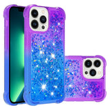 Gradient Color Moving Glitter iPhone Case - Creamcy Cases