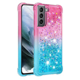Gradient Color Moving Glitter Samsung Galaxy Case - Creamcy Cases