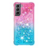 Gradient Color Moving Glitter Samsung Galaxy Case - Creamcy Cases