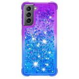 Gradient Color Moving Glitter Samsung Galaxy Case - Creamcy Cases