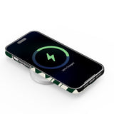 Green & Beige Check Mate iPhone Case - CREAMCY