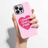 I Don't Give a F iPhone Case - CREAMCY