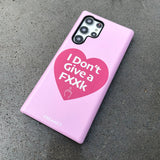 I Don't Give a F iPhone Case - CREAMCY