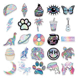 Laser Style Sticker Pack (50 Stickers) - Creamcy Cases