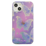 Amethyst | Laser Butterfly iPhone Case - Creamcy Cases