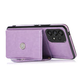 Leather Purse Samsung Galaxy Case With Crossbody Strap - Creamcy Cases