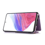 Leather Purse Samsung Galaxy Case With Crossbody Strap - Creamcy Cases