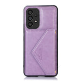 Leather Purse Samsung Galaxy Case With Crossbody Strap - Creamcy Cases