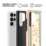 Love Yourself Samsung Galaxy Case - Creamcy Cases