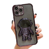 Luxury Bling Bling 3D Astronaut iPhone Case - Creamcy Cases