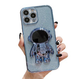 Luxury Bling Bling 3D Astronaut iPhone Case - Creamcy Cases