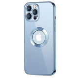 Luxury Electroplated Transparent iPhone Case - Creamcy Cases