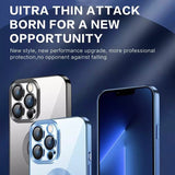 Luxury Electroplated Transparent iPhone Case - Creamcy Cases