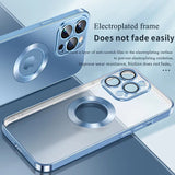 Luxury Electroplated Transparent iPhone Case - Creamcy Cases