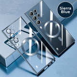 Luxury Electroplated Transparent Samsung Galaxy Case - Creamcy Cases