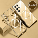 Luxury Electroplated Transparent Samsung Galaxy Case - Creamcy Cases