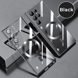 Luxury Electroplated Transparent Samsung Galaxy Case - Creamcy Cases