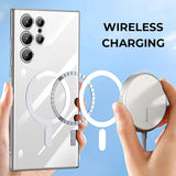 Luxury Electroplated Transparent Samsung Galaxy Case - Creamcy Cases