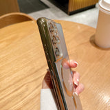 Luxury Electroplated Transparent Samsung Galaxy Case - Creamcy Cases