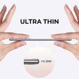 Luxury Electroplated Transparent Samsung Galaxy Case - Creamcy Cases