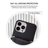 Luxury Purse iPhone Case With Crossbody Strap - Creamcy Cases