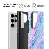 Moonstone Marble Samsung Galaxy Case - Creamcy Cases