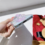 Nebula 3D Teddy Bear Samsung Z Flip Case - Creamcy Cases