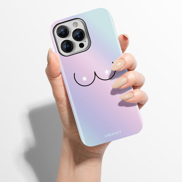 Nebula Boobies iPhone Case - Creamcy Cases
