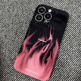 Neon Flames iPhone Case - Creamcy Cases