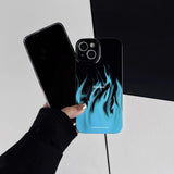Neon Flames iPhone Case - Creamcy Cases