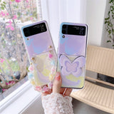 Ombre Butterfly Samsung Z Flip Case - Creamcy Cases