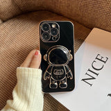 Outer Space 3D Astronaut iPhone Case - Creamcy Cases